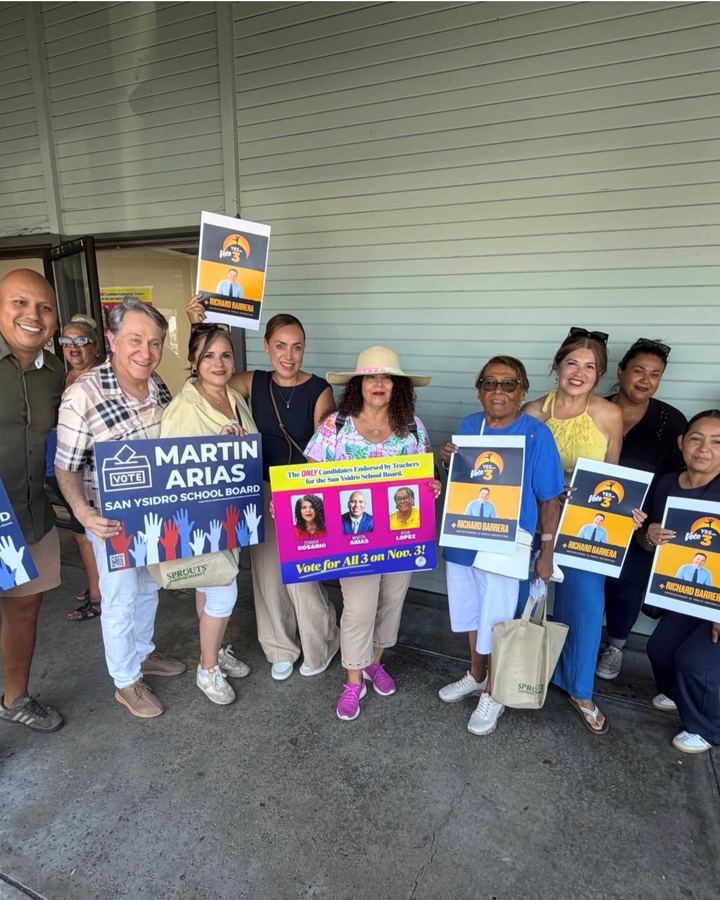 Educators, parents and alumni at the campaign kickoff